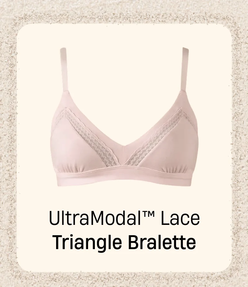 UltraModal Lace Triangle Bralette