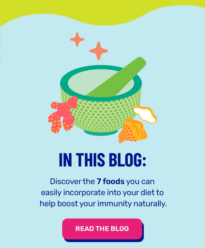 Discover the 7 foods to boost immunity
