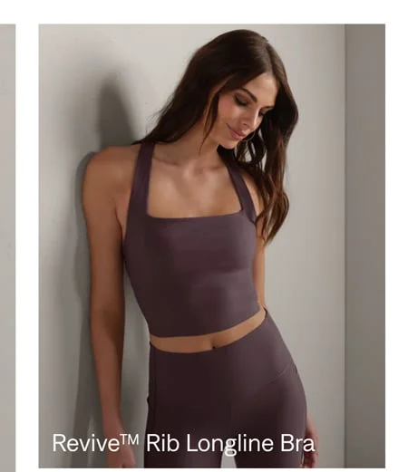 Revive™ Rib Longline Bra
