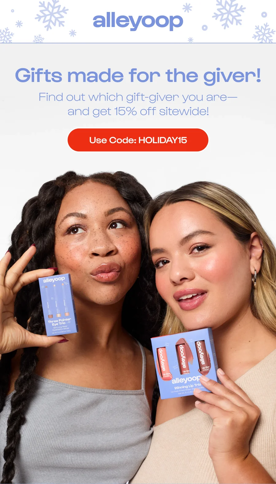 Make gift giving a little easier this year with our NEW beauty bundles! Use Code: HOLIDAY15