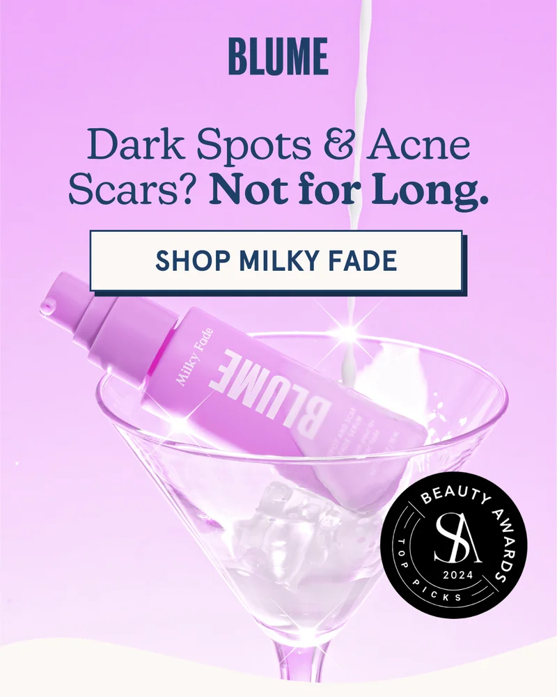 BLUME: Dark Spots & Acne Scars? Not for Long. [SHOP MILKY FADE]