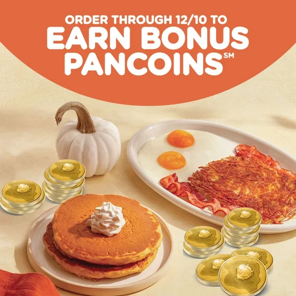 Order Through 12/10 to Earn Bonus PanCoins