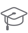 Graduation cap icon