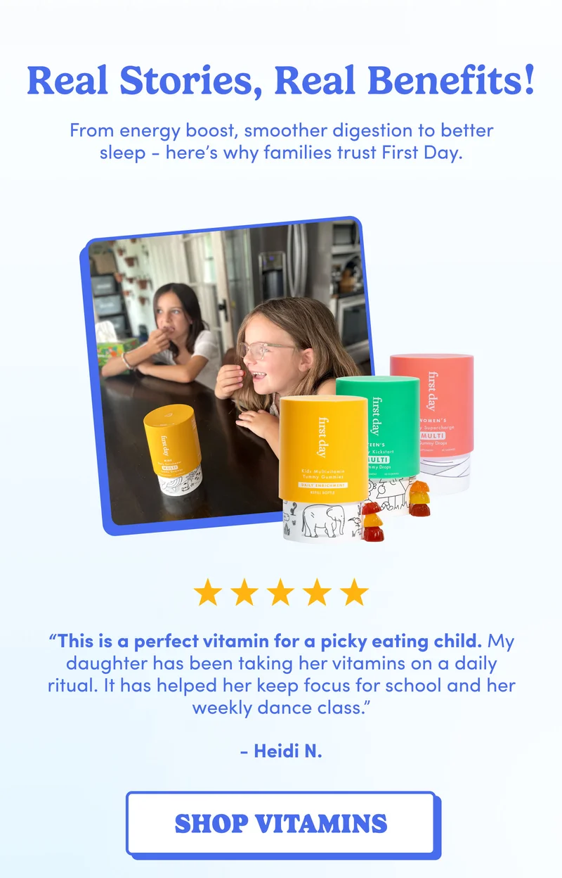 Real Stories, Real Benefits! Shop Vitamins