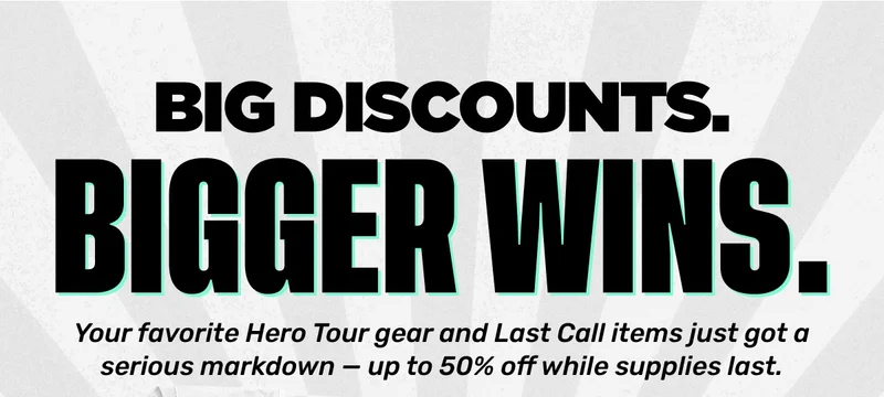 Big Discounts. Bigger Wins