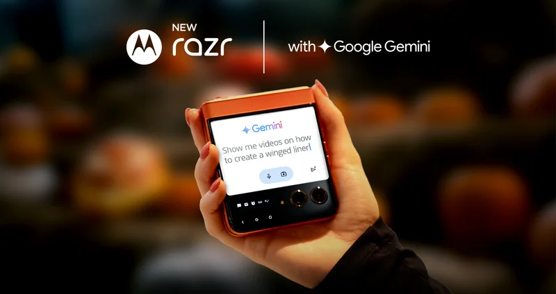 NEW razr with Google Gemini