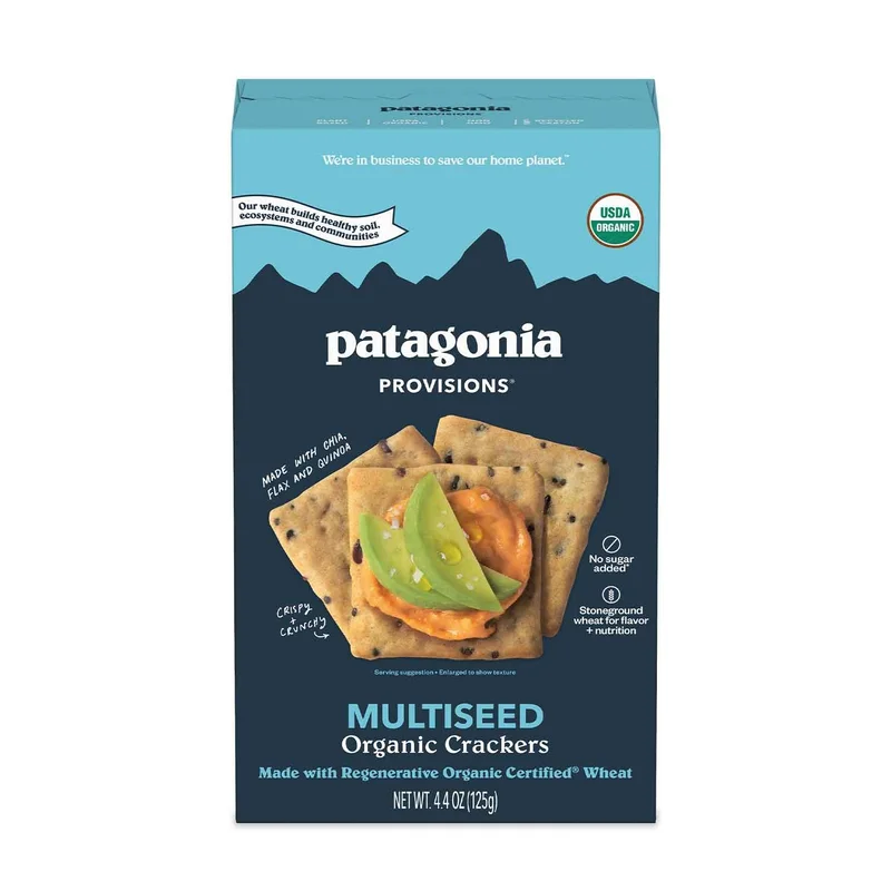 Organic Crackers, Multiseed, 4.4 Oz