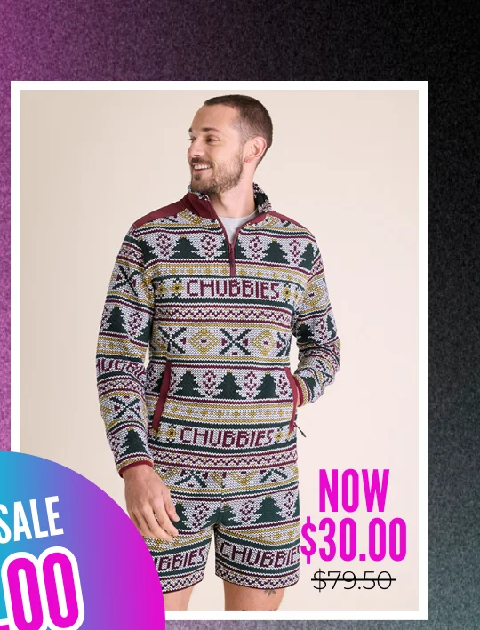 Quilted Quarter-Zip: The Ol' Log Cabin