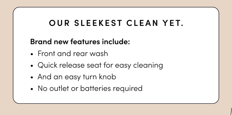OUR SLEEKEST CLEAN YET