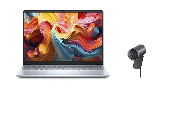Dell Inspiron 14 5000 Series with Dell Pro Webcam