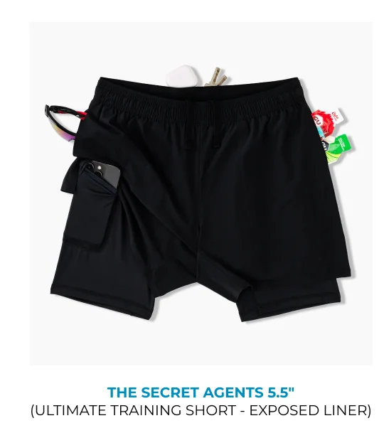 Ultimate Training Short - Exposed Liner: The Secret Agents 5.5"