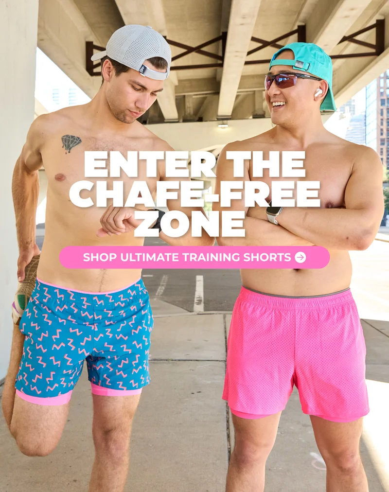 ENTER THE CHAFE-FREE ZONE: Shop Ultimate Training Shorts