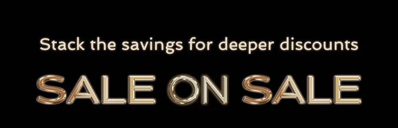 Sale on Sale