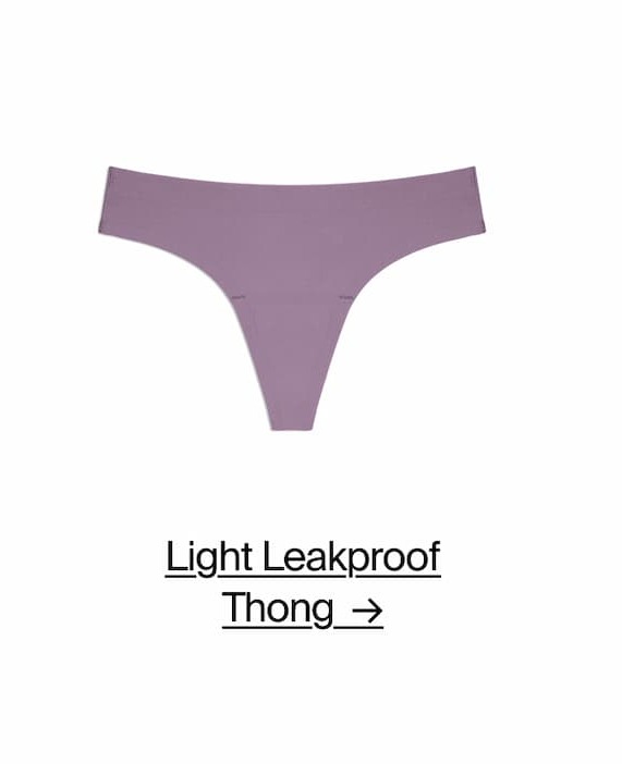 Light Leakproof Thong →
