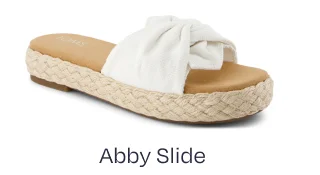 Abby Slide Flatform Espadrille Sandal