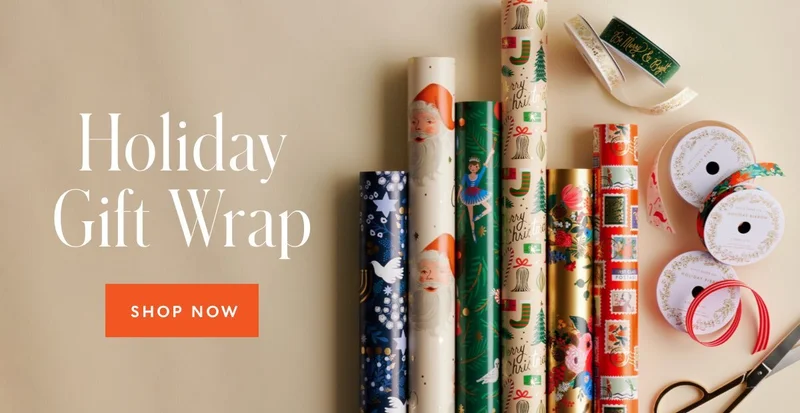 Shop Holiday Gift Wrap