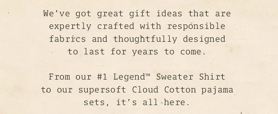 We've got great gift ideas