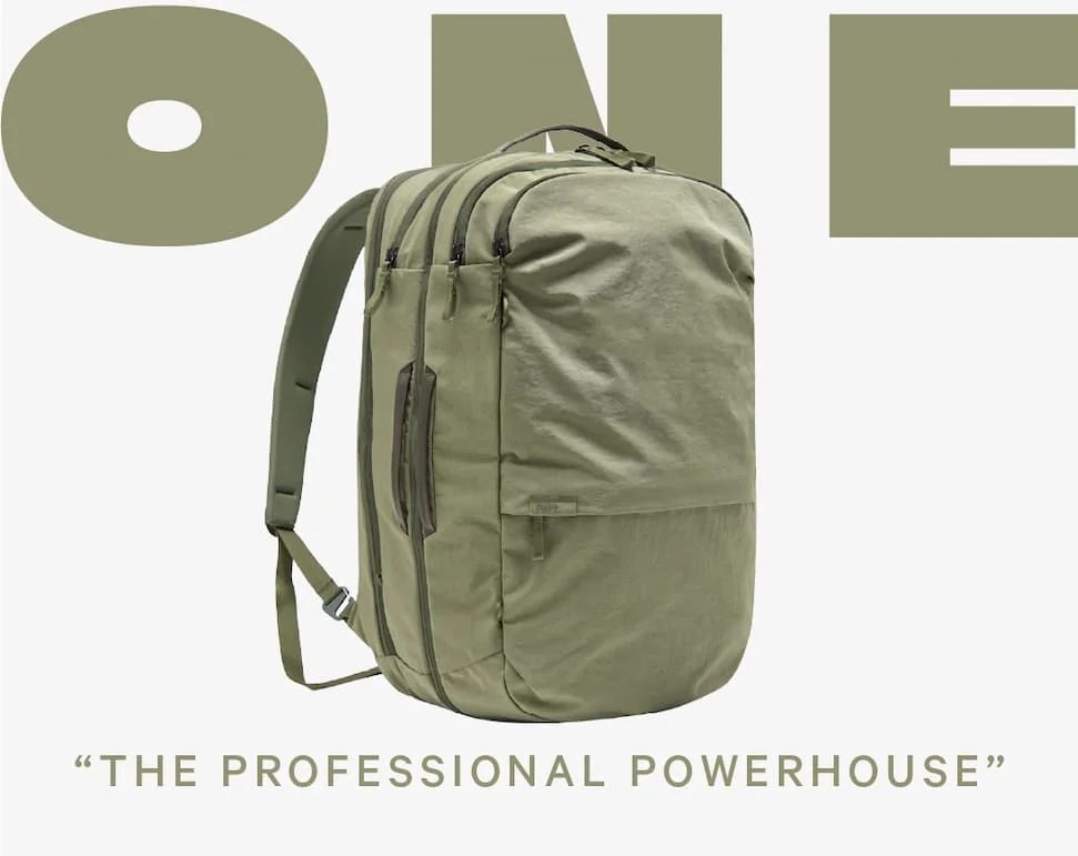 Pakt One Travel Backpack