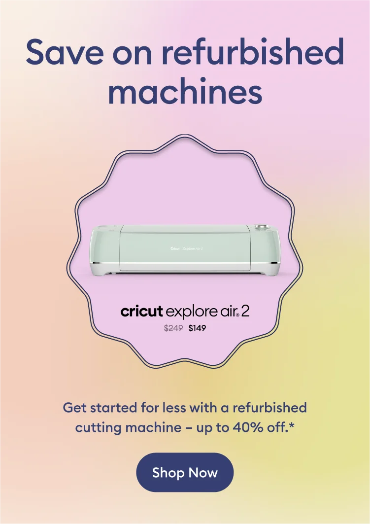 Save on refurbished machines.