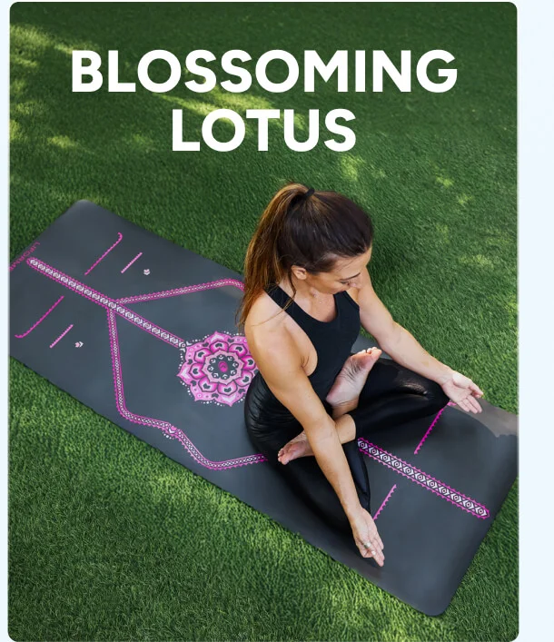 Blossoming Lotus Yoga Mat