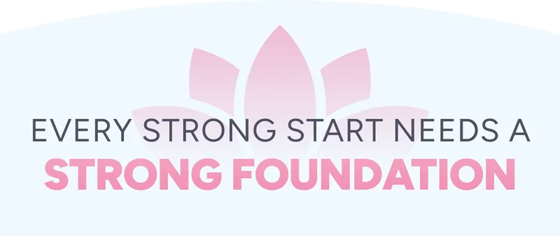 Every strong start needs a strong foundation