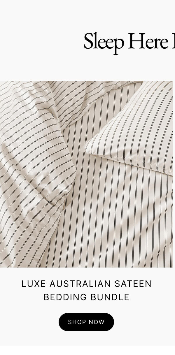 Luxe Sateen Bedding Bundle