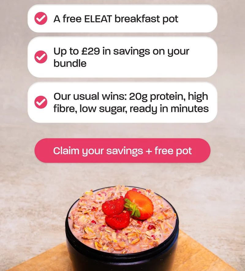 Claim your savings + free pot