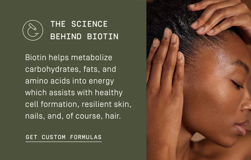 The science behind biotin | Get custom formulas