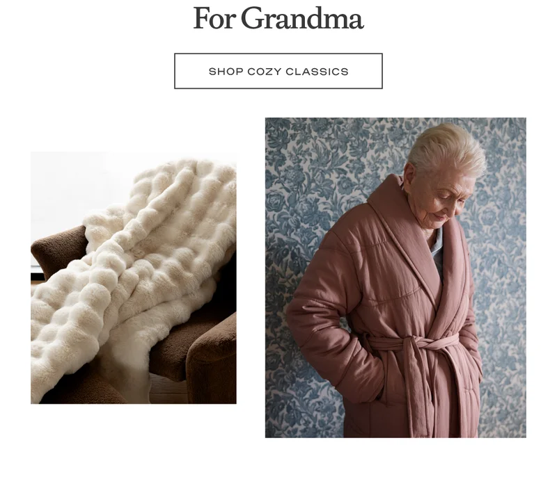 For Grandma - Shop Cozy Classics For Grandma - Shop Cozy Classics