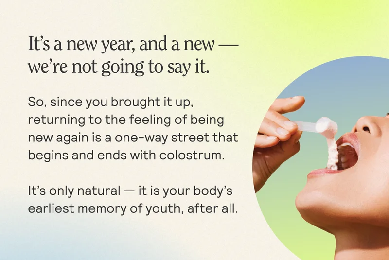 It's a new year, and a new - we're not going to say it.