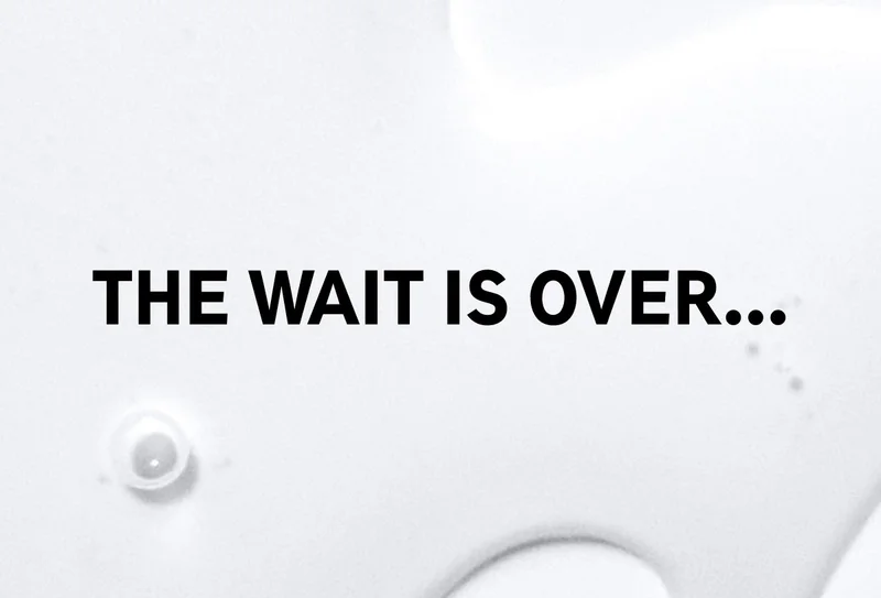 The wait is over...
