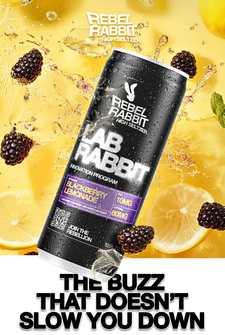Rebel Rabbit — The Buzz That Doesn’t Slow You Down: Lab Rabbit Blackberry Lemonade