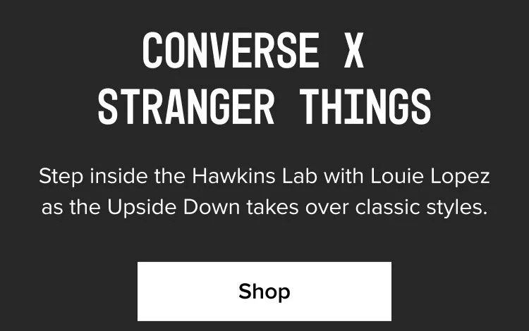Shop Converse x Stranger Things