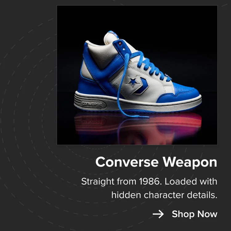 Shop Now Converse x Stranger Things Converse Weapon
