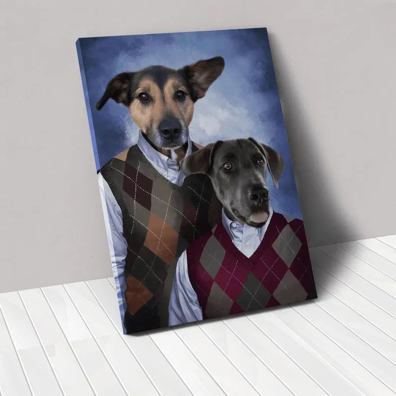 The Stepbrothers custom canvas customer photo