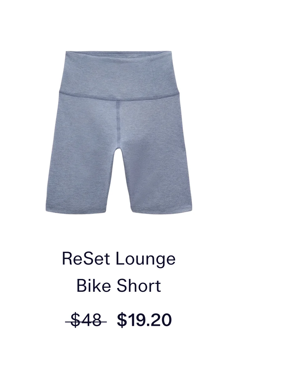 ReSet Lounge Bike Short  |  $19.20