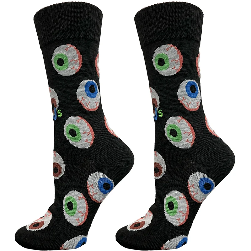 Image of Spooky Eyeballs Women's Crew Socks