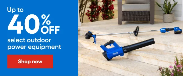 Up to 40% OFF select outdoor equipment