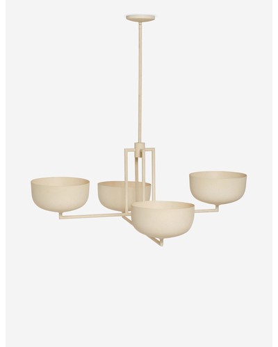 Talley Chandelier - Sand / 35"Dia