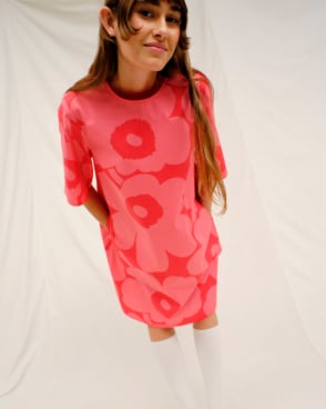 Kukkiva Unikko Marimini dress