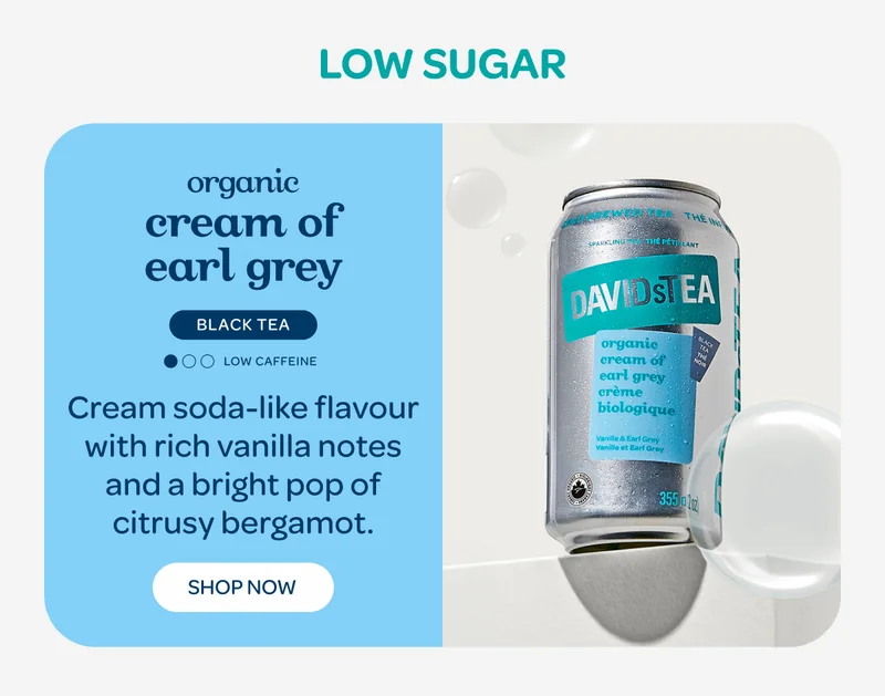 Organic Cream of Earl Grey - Cream soda-like flavour with rich vanilla notes and a bright pop of citrusy bergamot - Shop now