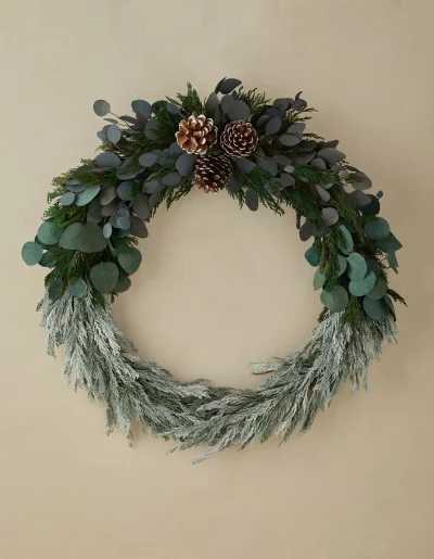 Shop Preserved Winter Cedar Wreath