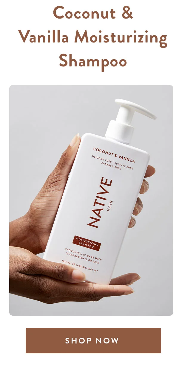 Coconut & Vanilla Moisturizing Shampoo | SHOP NOW