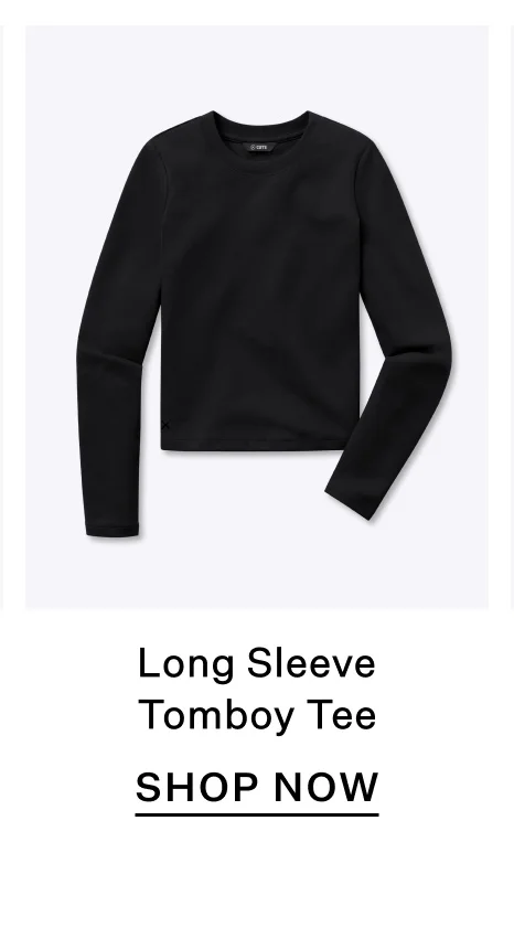 Long Sleeve Tomboy Tee