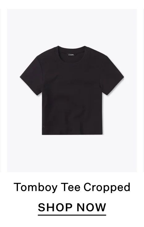 Tomboy Tee Cropped
