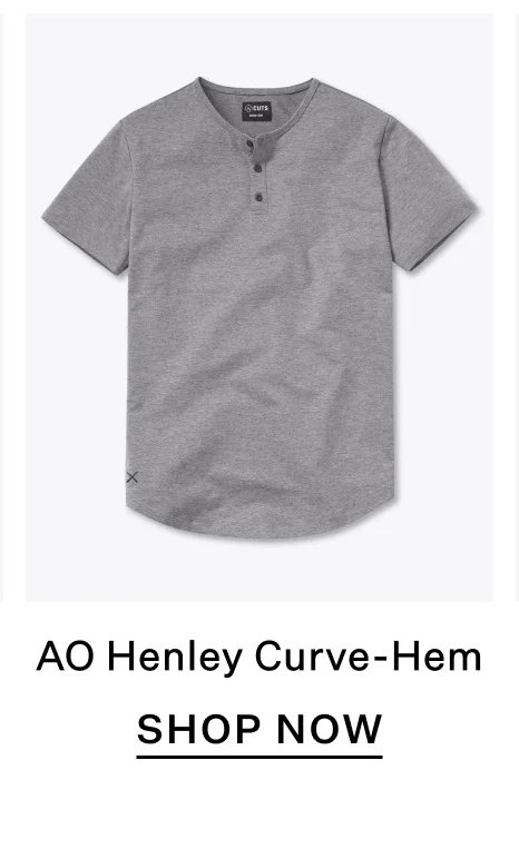 AO Henley Curve-Hem