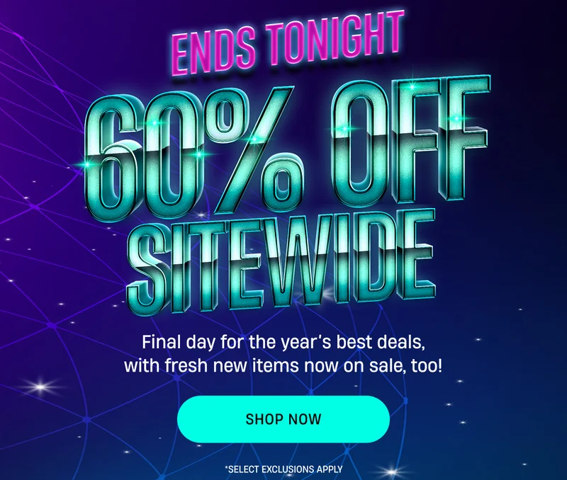 60% Off Sitewide | Shop Now