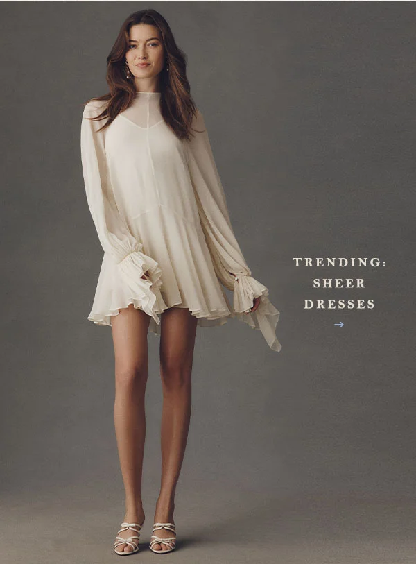 trending: sheer dresses
