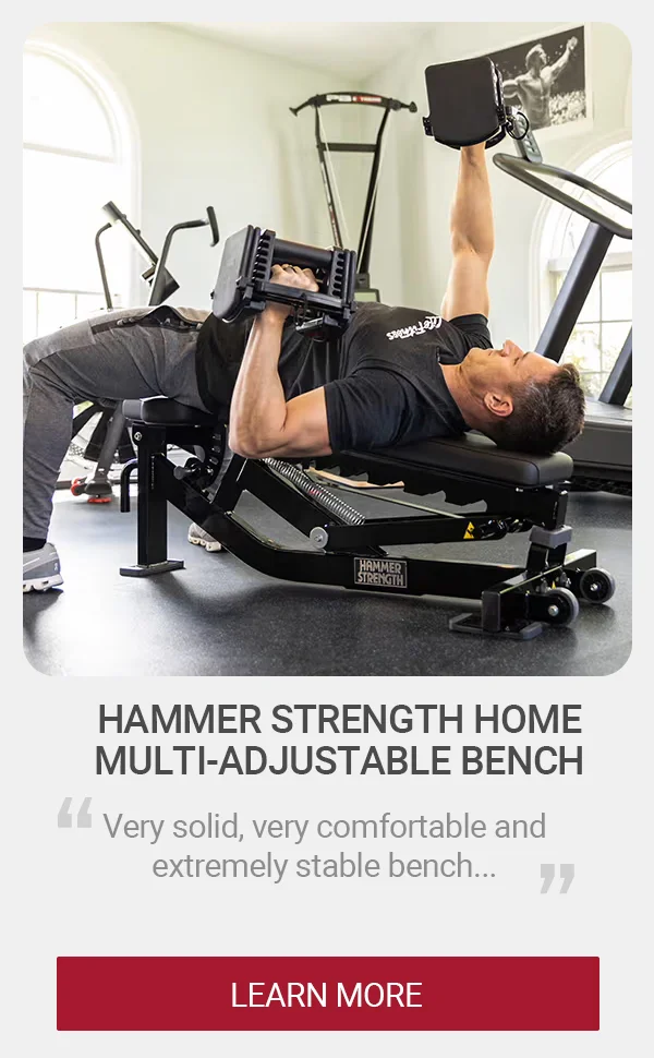 Hammer Strength Home Multi-Adjustable Bench