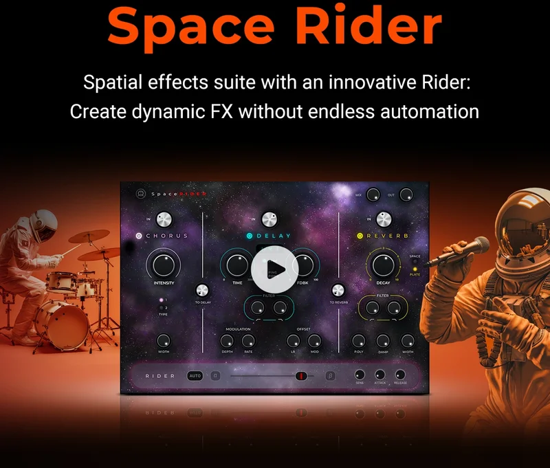 Space Rider - Create dynamic FX without endless automation